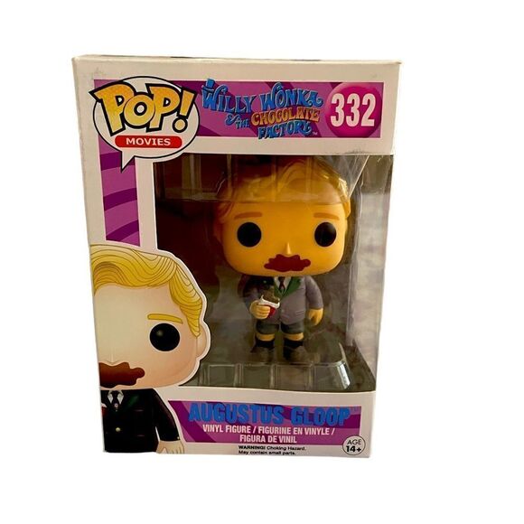 Willy Wonka Funko pop Augustus Gloop collectible #332 - Picture 1 of 4